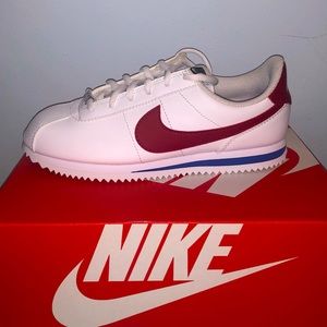 Nike Cortez Basic big kids white/ varsity red